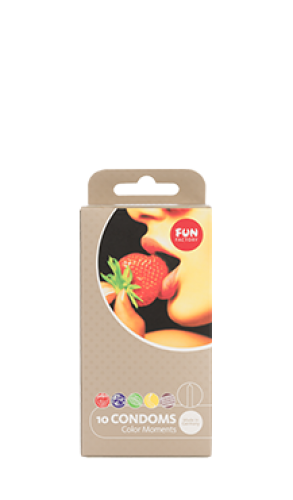 COLOR MOMENTS (pack of 10) – the FUN FACTORY condoms