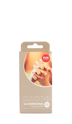 ESSENTIALS-MIX (pack of 10) – the FUN FACTORY condoms